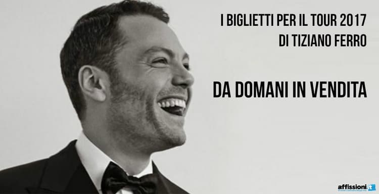 Concerto Tiziano Ferro 2017