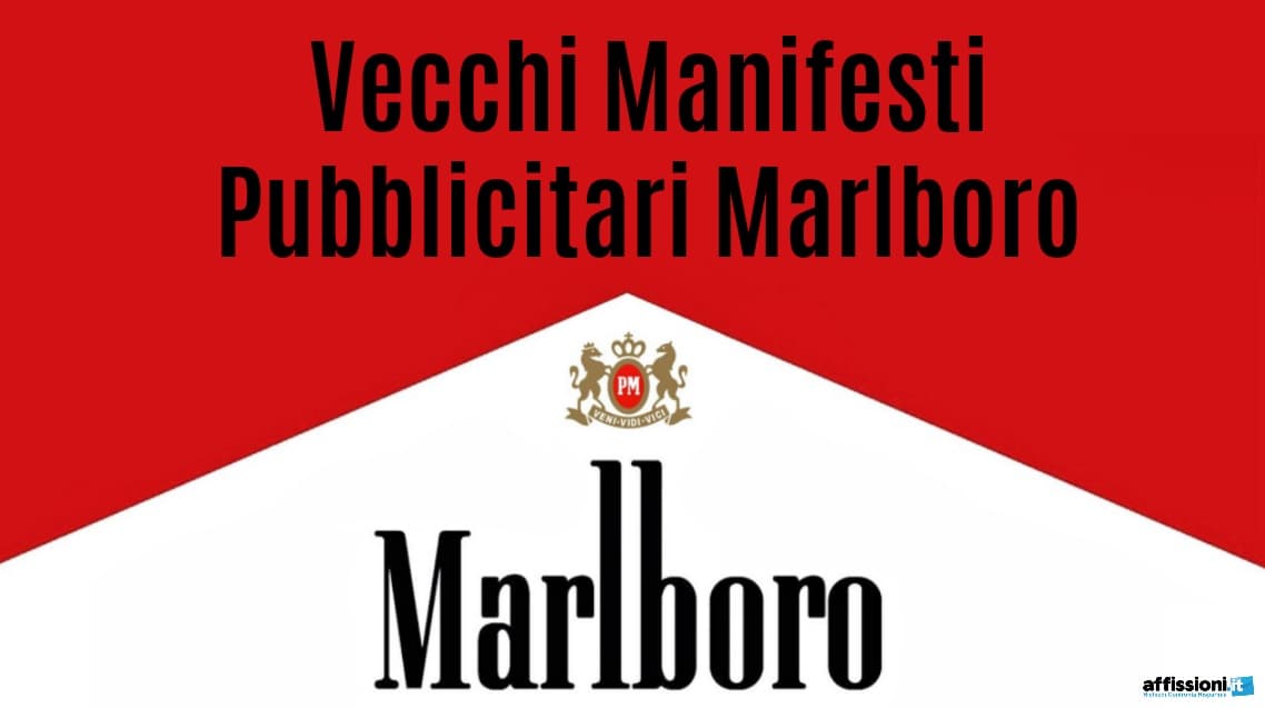 Vecchi Manifesti Pubblicitari Marlboro